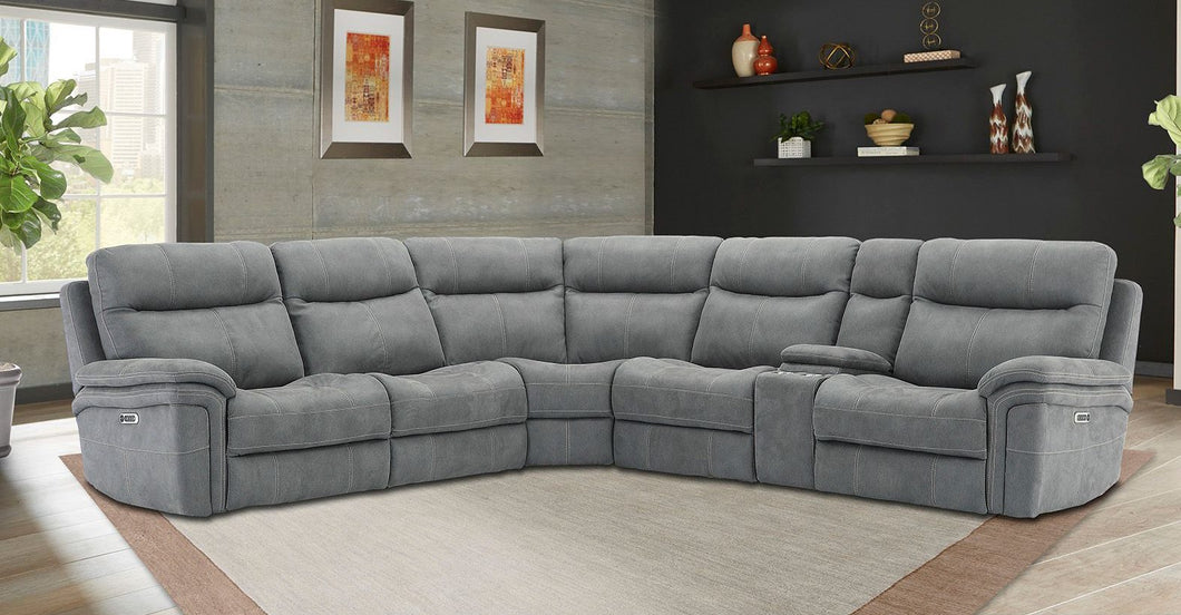 Leather Sectional Couch Recliner