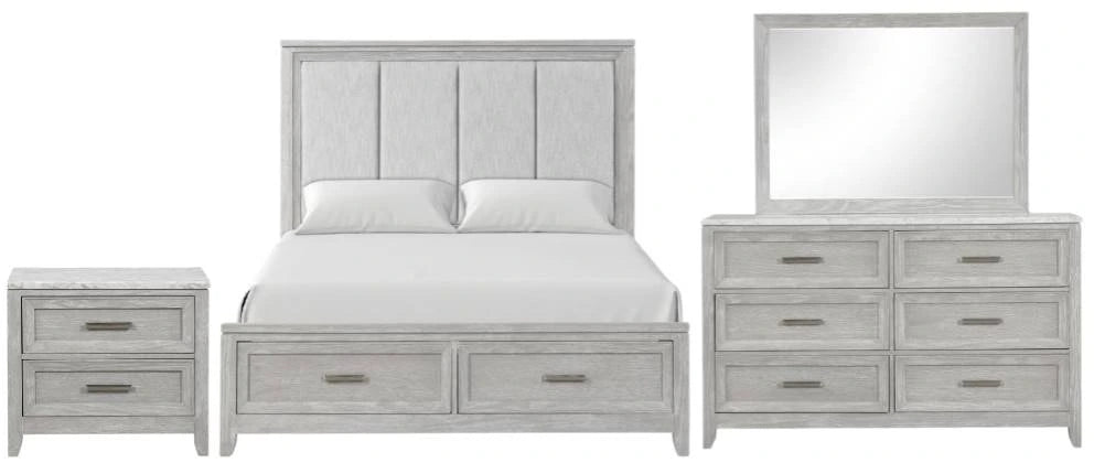 Gray Bedroom Set 4pc