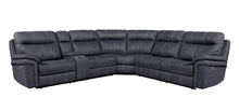 Load image into Gallery viewer, Leather Sectional Couch Recliner
