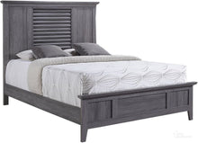 Load image into Gallery viewer, Gray Rustic Bedroom Set 4pc
