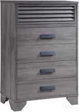 Load image into Gallery viewer, Gray Rustic Bedroom Set 4pc
