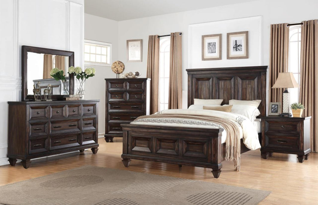 Modern Solid Wood Bedroom Set