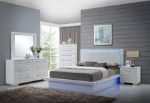 Load image into Gallery viewer, Led Platform Bedroom Set
